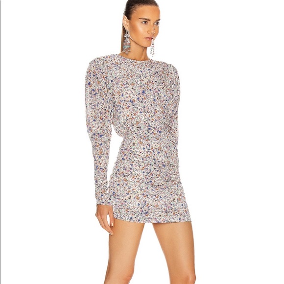 Isabel Marant Dresses & Skirts - Isabel Marant
Ghita Draped Jersey Mini Dress